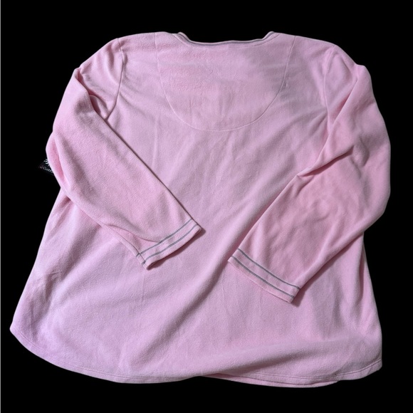 Cuddl Duds Light Pink Cardigan with Button Detail - Picture 5 of 5